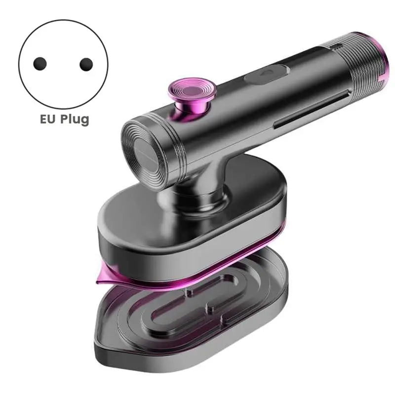 A67P-1 Piece Portable Steamer For Clothes Handheld Steam Iron Steamer Ironing&Steaming 2 In 1 Fabric Wrinkle Travel Iron EU Plug