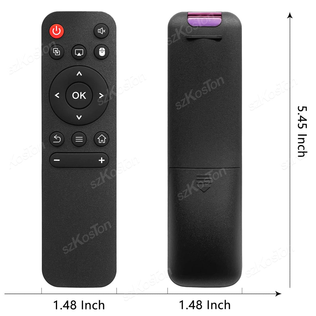 Replacement Remote Control IR Remote Compatible with Magcubic Mini Projector HY300 / HY300 PRO / HY320 / HY320mini