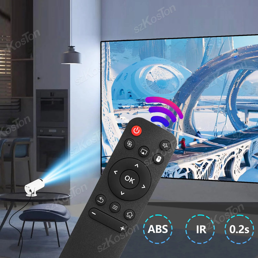 Replacement Remote Control IR Remote Compatible with Magcubic Mini Projector HY300 / HY300 PRO / HY320 / HY320mini