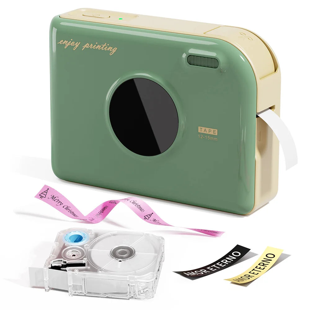 Phomemo A30 Label Printer Mini Printer Wireless Bluetooth Printer Portable Printer Ideal for Gift Tags and Photo Labels