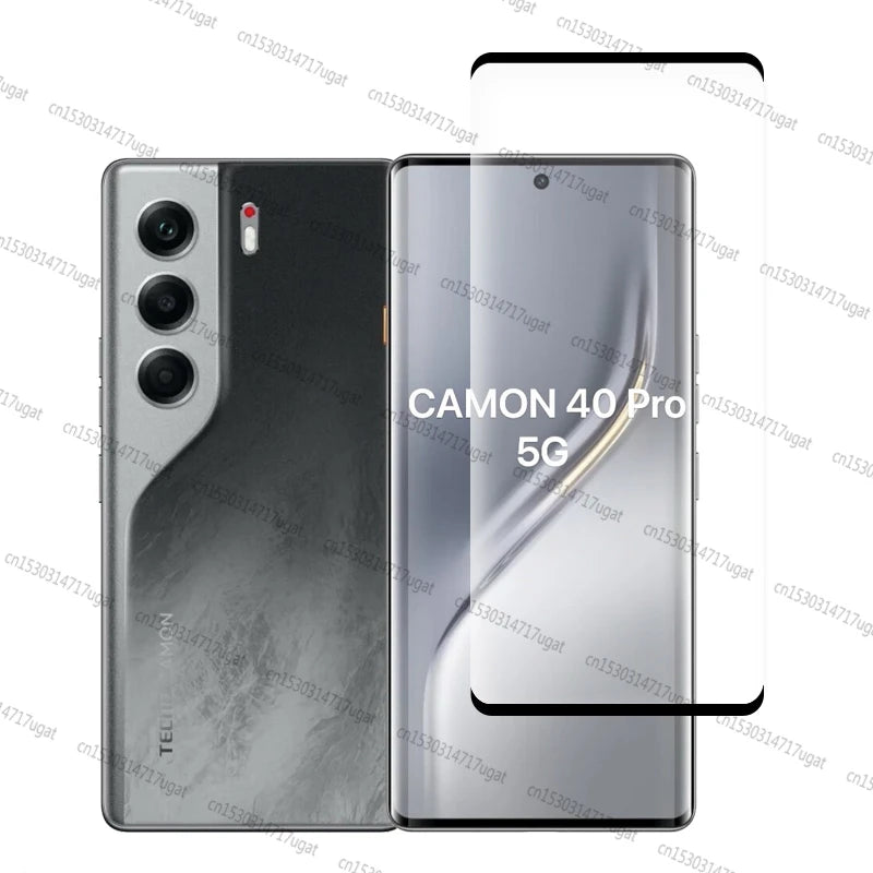 Full Cover Tempered Glass For Tecno Camon 40 Pro Screen Protector Len Film Tecno Camon 40 Pro Glass For Tecno Camon 40 Pro Glass