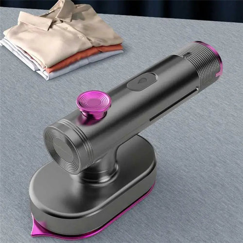 A67P-1 Piece Portable Steamer For Clothes Handheld Steam Iron Steamer Ironing&Steaming 2 In 1 Fabric Wrinkle Travel Iron EU Plug