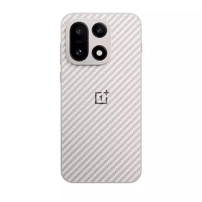 5 Pieces Back Carbon Fiber Clear Film For OnePlus 15 Full Cover Matte Screen Protector For OnePlus 15 Back Film 1+ 15