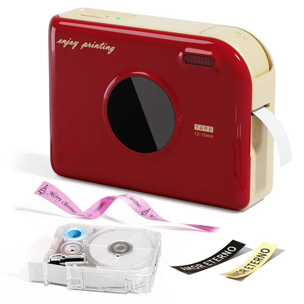 Phomemo A30 Label Printer Mini Printer Wireless Bluetooth Printer Portable Printer Ideal for Gift Tags and Photo Labels